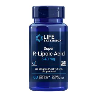 Life Extension Alfa-Liponsav 240 mg kapszula - Super R-Lipoic Acid (60 Veg Kapszula)