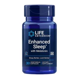 Life Extension Alvástámogató kapszula Melatoninnal (30 Veg Kapszula)