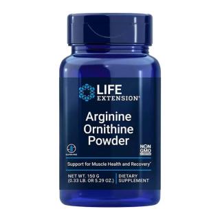 Life Extension Arginine és Ornithine por (150 g)