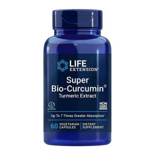 Life Extension Bio Kurkumin Kivonat 400 mg kapszula - Super Bio-Curcumin Turmeric Extract (60 Veg Kapszula)