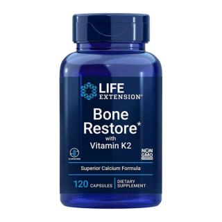 Life Extension Bone Restore with Vitamin K2 - Csontok Egészsége (120 Kapszula)