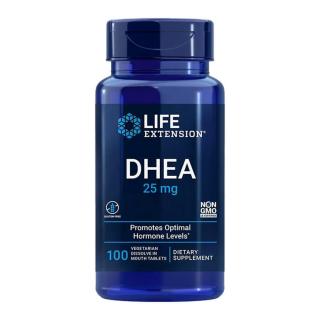 Life Extension DHEA 25 mg - Szájban oldódó tabletta (100 Tabletta) !ELŐRENDELHETŐ!