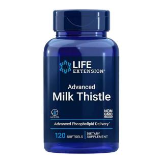 Life Extension Máriatövis kapszula - Advanced Milk Thistle (120 Lágykapszula)