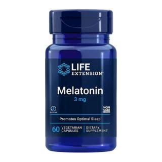 Life Extension Melatonin 3 mg (60 Veg Kapszula)