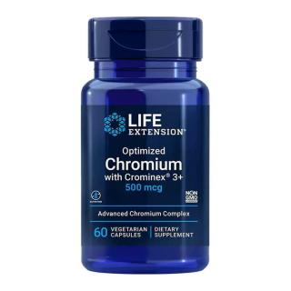 Life Extension Optimalizált Króm kapszula - Optimized Chromium with Crominex 3+ (60 Veg Kapszula)
