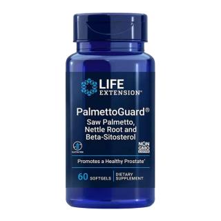Life Extension PalmettoGuard Saw Palmetto, Nettle Root és Beta-Sitosterol (60 Lágykapszula)