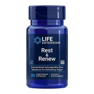 Life Extension Rest  Renew - Pihentető alvás (30 Veg Kapszula)