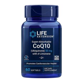 Life Extension Super-Absorbable CoQ10 (Ubiquinone) with d-Limonene (60 Lágykapszula)