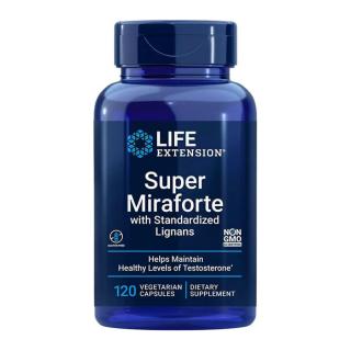 Life Extension Super Miraforte with Standardized Lignans - Tesztoszteron Támogatás (120 Veg Kapszula)