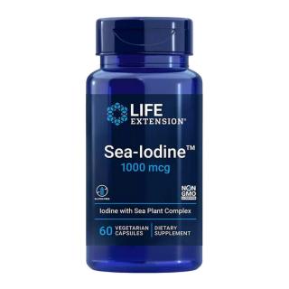 Life Extension Tengeri Jód 1000 mcg kapszula - Sea-Iodine (60 Veg Kapszula)