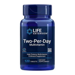 Life Extension Two Per Day - Multivitamin (120 Tabletta) ELŐRENDELHETŐ!