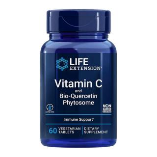 Life Extension Vitamin C and Bio-Quercetin Phytosome (60 Veg Tabletta)