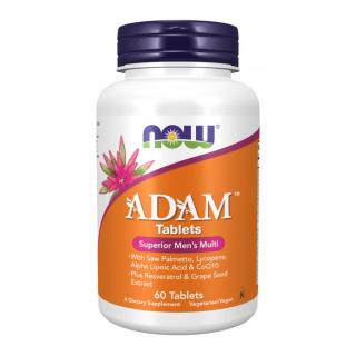 Now Adam Men's Multiple Vitamin - 60 Tablets