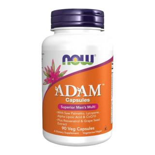 Now Adam Men's Multiple Vitamin - 90 Veg Capsules (Lejárat 2024.10. hó)