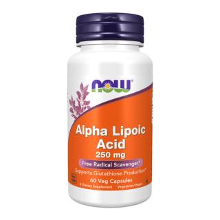 Now Alpha Lipoic Acid 250 mg - 60 Veg Capsules
