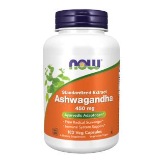 Now Ashwagandha Extract 450 mg - 180 Veg Capsules