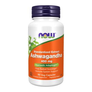 Now Ashwagandha Extract 450 mg - 90 Veg Capsules