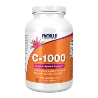 Now C-1000 - 500 Veg Capsules - ELŐRENDELHETŐ