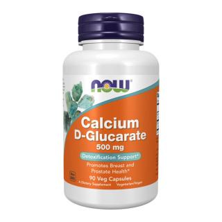 Now Calcium D-Glucarate 500 mg - 90 Veg Capsules