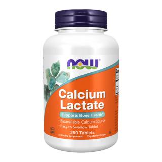 Now Calcium Lactate - 250 Tablets