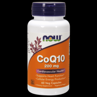 Now CoQ10 200 mg - 60 Veg Capsules