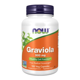 Now Graviola 500 mg - 100 Veg Capsules