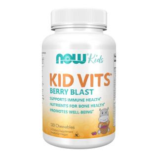 Now Kid Vits Berry Blast - 120 Chewables !Előrendelhető!