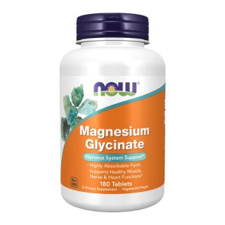 Now Magnesium Glycinate - 180 Tablets