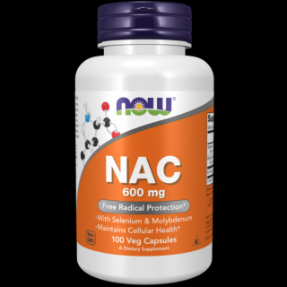 Now NAC 600 mg - 100 Veg Capsules