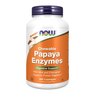 Now Papaya Enzymes - 360 Lozenges -