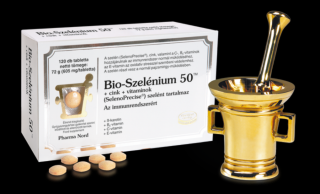 Pharma Nord Bio-Szelénium 50 +cink+vitaminok 60 db