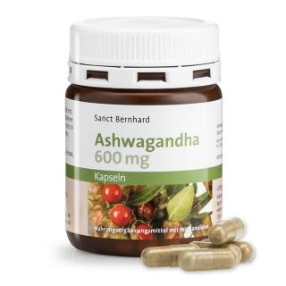 Sanct Bernhard Ashwagandha 600 mg 60 db kapszula
