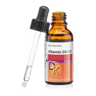 Sanct Bernhard D3-vitamin + K2 csepp 30 ml