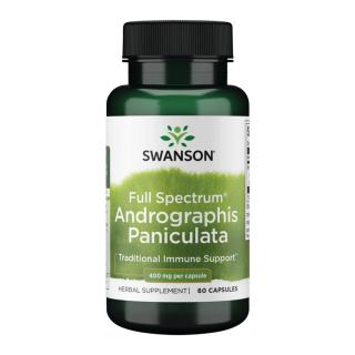 Swanson Andrographis Paniculata 400 mg - 60 Capsules