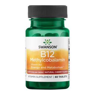 Swanson B12 Methylcobalamin 2500 mcg - 60 Tablets