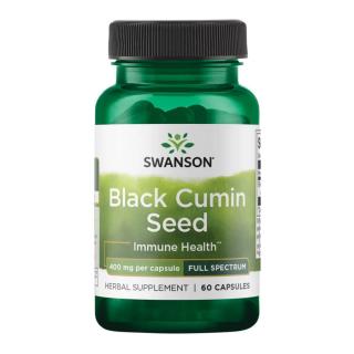 Swanson Black Cumin Seed 400 mg - 60 Capsules