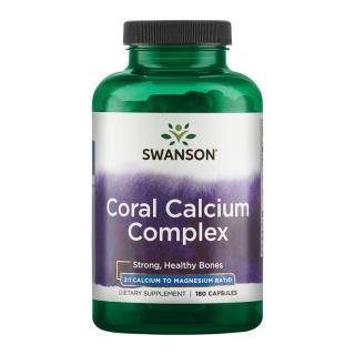 Swanson Coral Calcium Complex - 180 Capsules