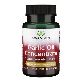 Swanson Garlic Oil Concentrate 500 mg - 250 Softgels
