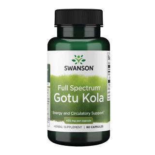 Swanson Gotu Kola 435 mg - 60 Capsules