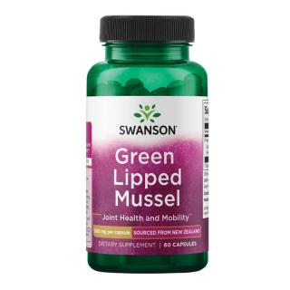 Swanson Green Lipped Mussel 500 mg - 60 Capsules