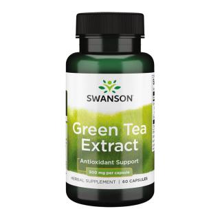 Swanson Green Tea Extract 500 mg - 60 Capsules