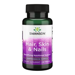 Swanson Hair, Skin  Nails - 60 Tablets