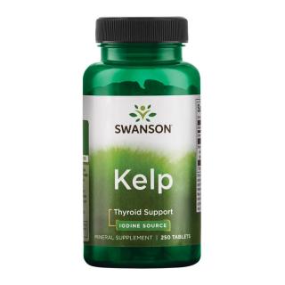 Swanson Kelp 225 mcg - 250 Tablets (Lejárat: 2024.06. hó)