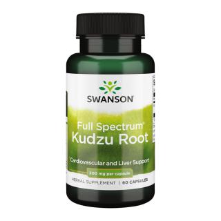 Swanson Kudzu Root 500 mg - 60 Capsules