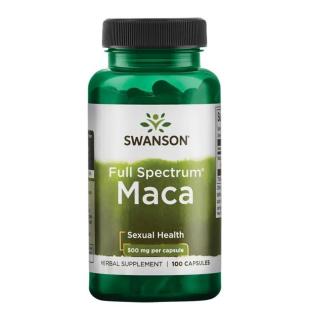 Swanson Maca 500 mg - 100 Capsules