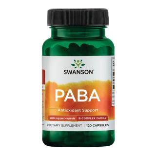 Swanson PABA 500 mg - 120 Capsules