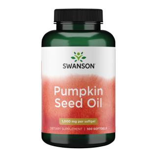 Swanson Pumpkin Seed Oil 1000 mg - 100 Softgels