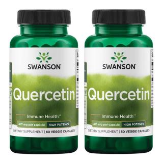 Swanson Quercetin 475 mg - 2x60 Veggie Capsules