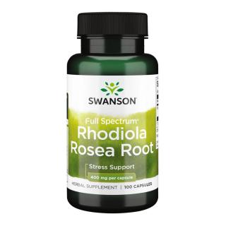 Swanson Rhodiola Rosea 400 mg - 100 Capsules