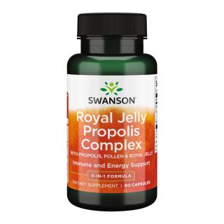 Swanson Royal Jelly Propolis Complex - 60 Capsules